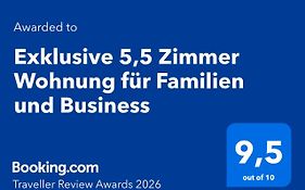Exklusive 5,5 Zimmer Wohnung für Familien und Business